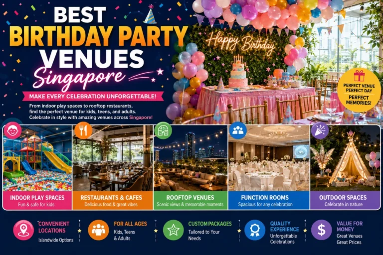 Best Birthday Party Venues Singapore