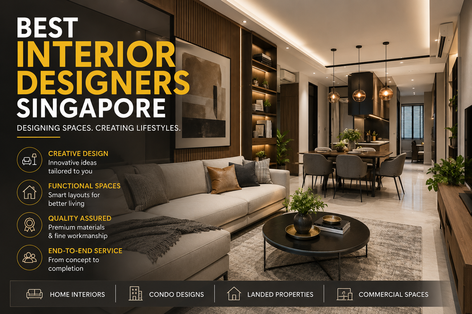 Best Interior Designers Singapore