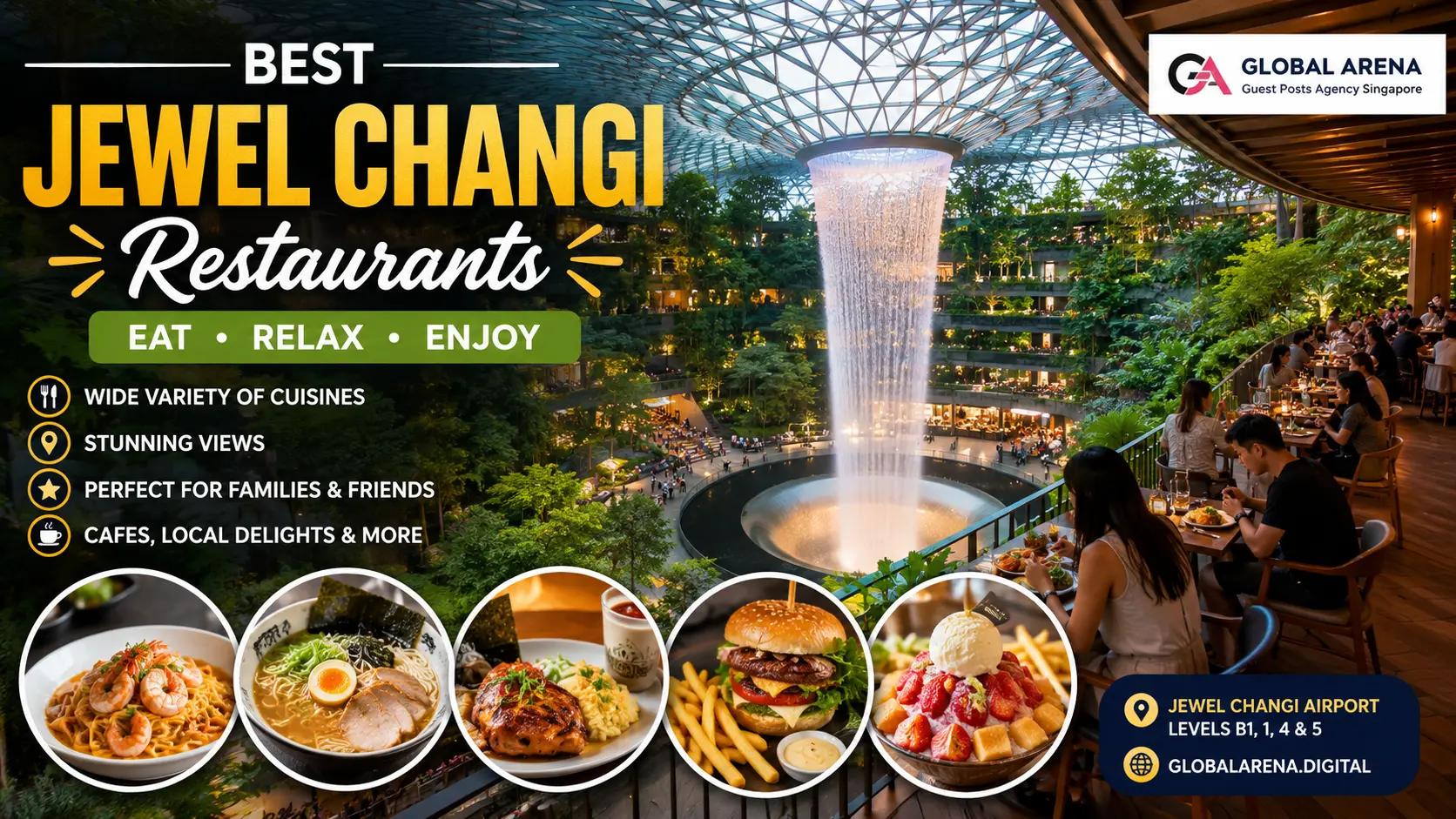 Best Jewel Changi Restaurants