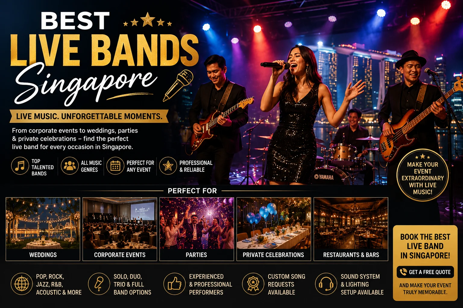 Best Live Bands Singapore