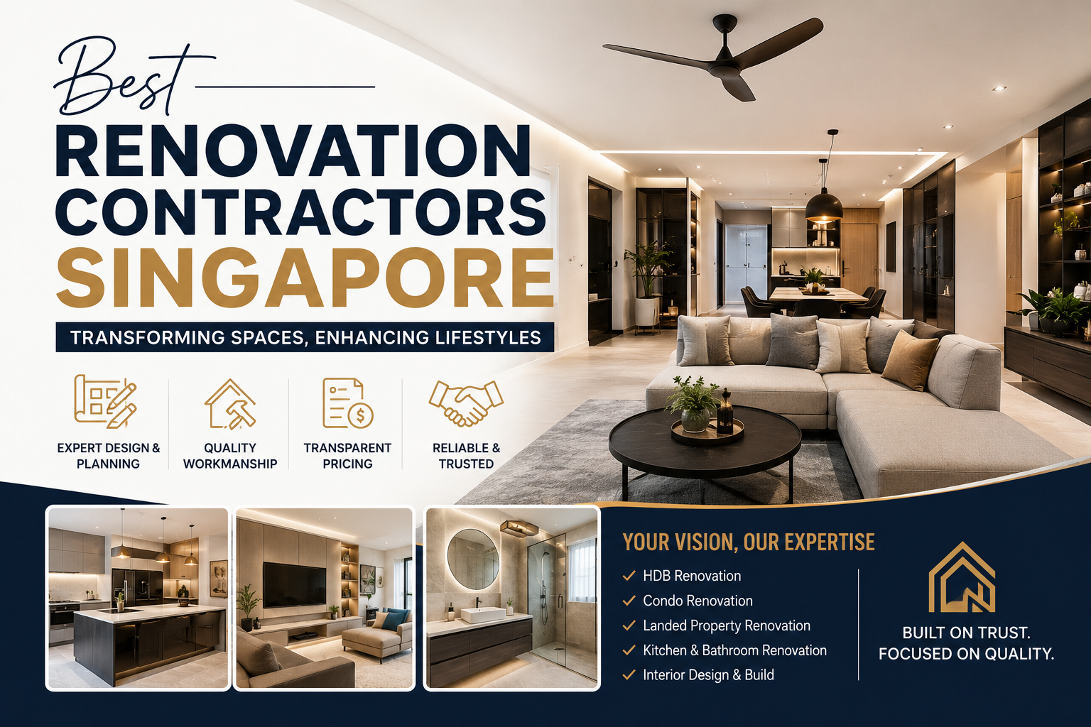 Best Renovation Contractors Singapore